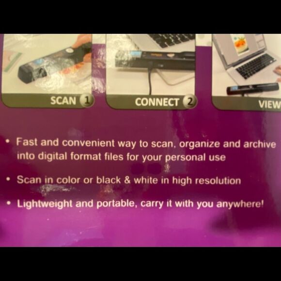 Sale 60% off! Portable Handheld Scanner $129 Electronics New in Box with Tags - Picture 9 of 11